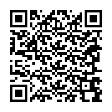 Codice QR per il numero di telefono +38267698012