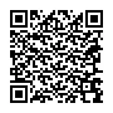 Código QR para número de teléfono +38267698106