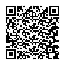 Codice QR per il numero di telefono +38267698122