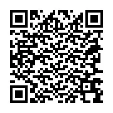 Código QR para número de telefone +38267698128