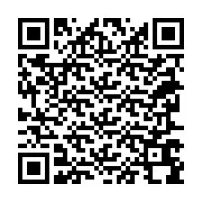 Código QR para número de teléfono +38267698158