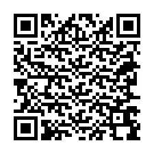 Código QR para número de telefone +38267698198