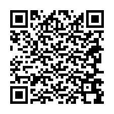 Código QR para número de telefone +38267698322