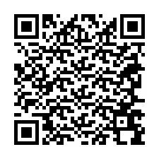 Código QR para número de teléfono +38267698762