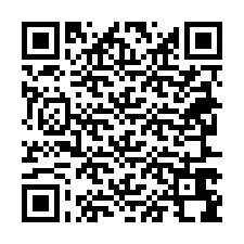 Codice QR per il numero di telefono +38267698806