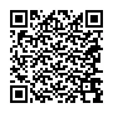 Código QR para número de telefone +38267698966