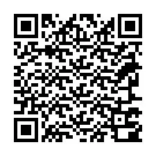 Codice QR per il numero di telefono +38267700001