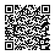 Código QR para número de teléfono +38267700081