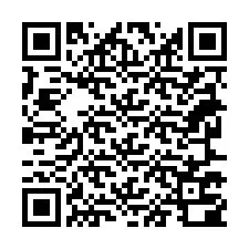 Código QR para número de telefone +38267700105