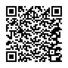 Código QR para número de telefone +38267700133