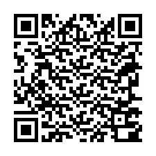 Codice QR per il numero di telefono +38267700310