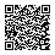 Codice QR per il numero di telefono +38267700322