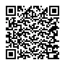 Código QR para número de teléfono +38267700462