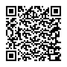 QR-код для номера телефона +38267700610