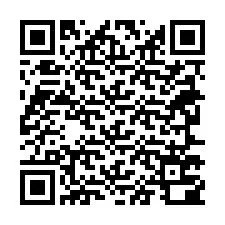 Kode QR untuk nomor Telepon +38267700612