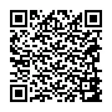 Código QR para número de telefone +38269883852