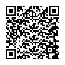 Codice QR per il numero di telefono +38269886306