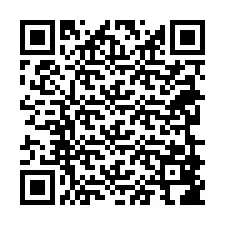 QR-code voor telefoonnummer +38269886316