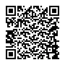 Código QR para número de telefone +38269886958