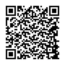 QR Code pour le numéro de téléphone +38269887256