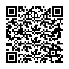 Codice QR per il numero di telefono +38970356214