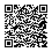 QR Code pour le numéro de téléphone +38970356367