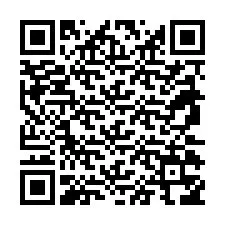 Código QR para número de teléfono +38970356460