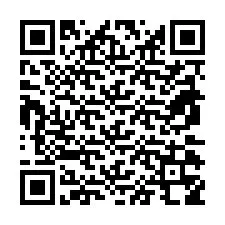 Código QR para número de teléfono +38970358013