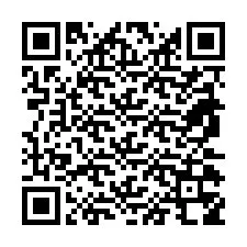 QR Code pour le numéro de téléphone +38970358063