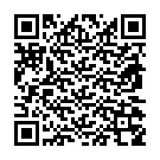 Código QR para número de telefone +38970358086