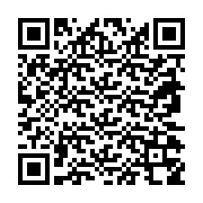 Código QR para número de teléfono +38970358098