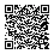 Código QR para número de teléfono +38970358149