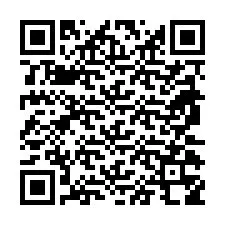 Código QR para número de teléfono +38970358176