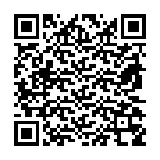 Código QR para número de teléfono +38970358197