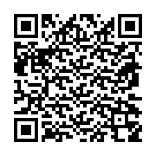 Código QR para número de teléfono +38970358216