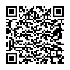 Código QR para número de teléfono +38970358393