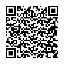 Código QR para número de teléfono +38970358476