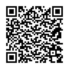 Código QR para número de telefone +38970358595