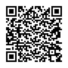 Código QR para número de telefone +38970358612