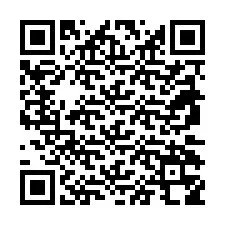 Código QR para número de teléfono +38970358614