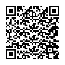 Codice QR per il numero di telefono +38970358632