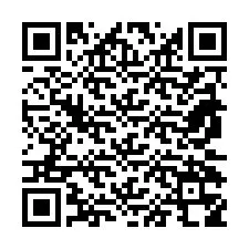 Código QR para número de teléfono +38970358637