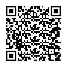 Codice QR per il numero di telefono +38970358672