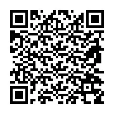 Codice QR per il numero di telefono +38970358763