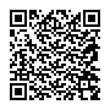 Código QR para número de teléfono +38970358774