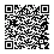 QR-code voor telefoonnummer +38970358776