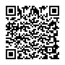 QR Code pour le numéro de téléphone +393498010038