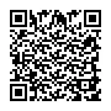 QR Code pour le numéro de téléphone +393498010043