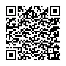 QR kód a telefonszámhoz +40251363158