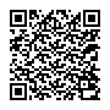 Código QR para número de telefone +40314030660